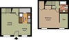 One Bedroom One Bath with Den